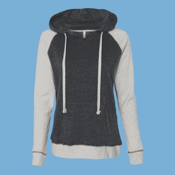 Women’s Harper Raglan Hooded Sweatshirt Thumbnail