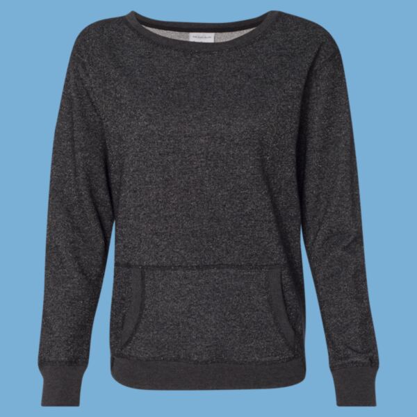 Women’s Glitter French Terry Sweatshirt Thumbnail