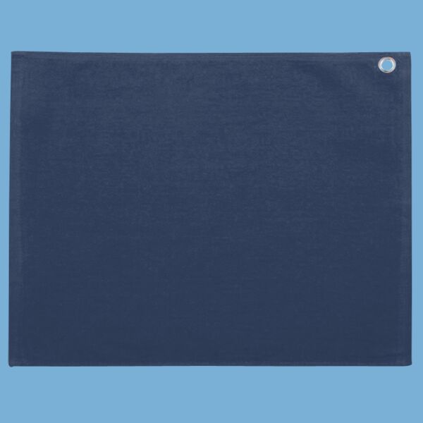 Velour Hemmed Towel with Grommet & Hook Thumbnail