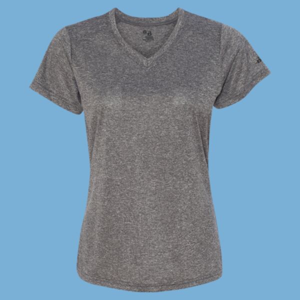 Women's Pro Heather V-Neck T-Shirt Thumbnail
