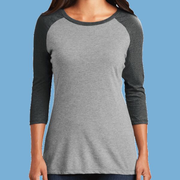 Women's Perfect Tri ® 3/4 Sleeve Raglan Thumbnail