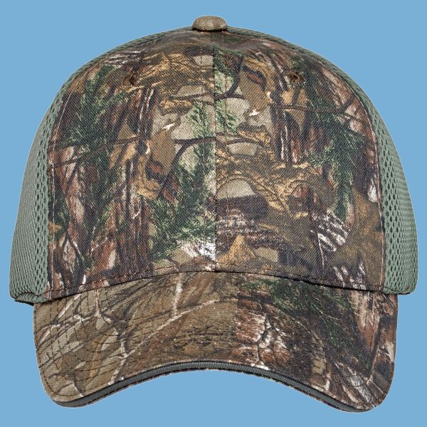 Camouflage Cap with Air Mesh Back Thumbnail