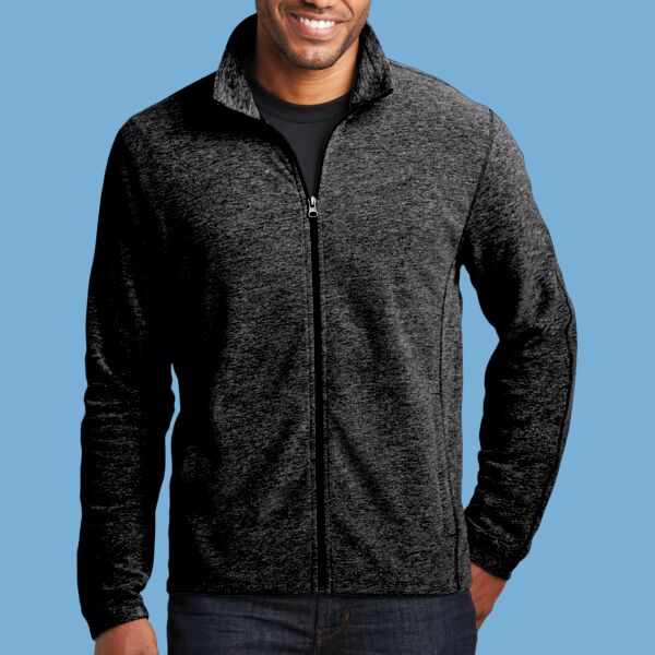 Heather Microfleece Full Zip Jacket Thumbnail
