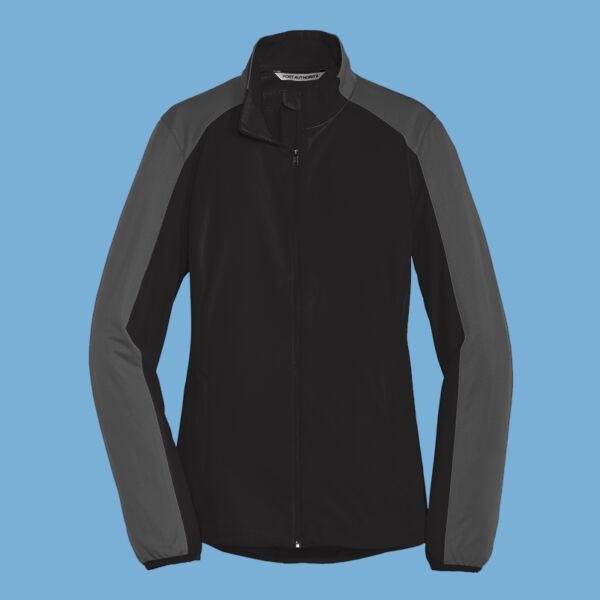 Women's Active Colorblock Soft Shell Jacket Thumbnail