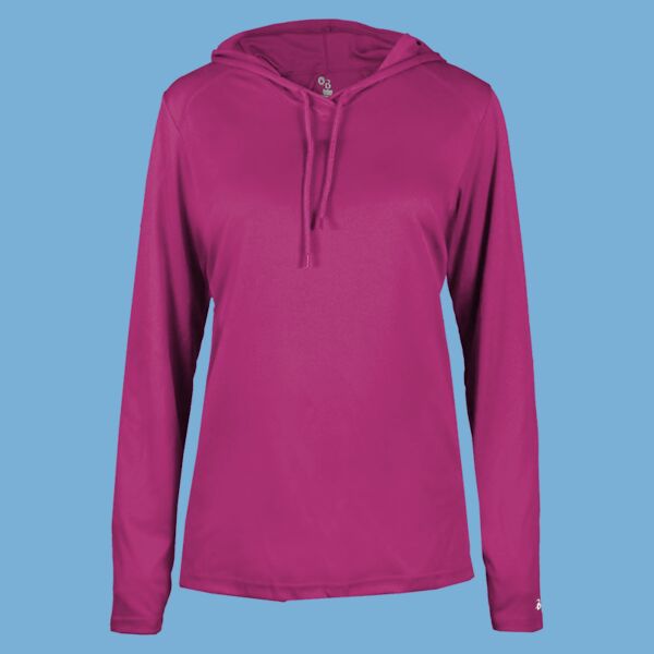 Women's B-Core Long Sleeve Hooded T-Shirt Thumbnail