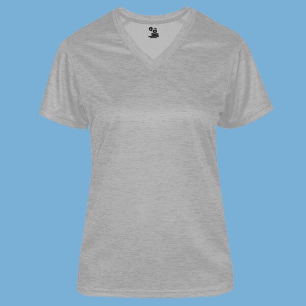 Women's Tonal Blend V-Neck T-Shirt Thumbnail