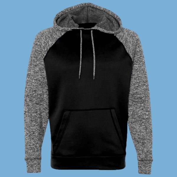 Colorblocked Cosmic Fleece Hooded Sweatshirt Thumbnail