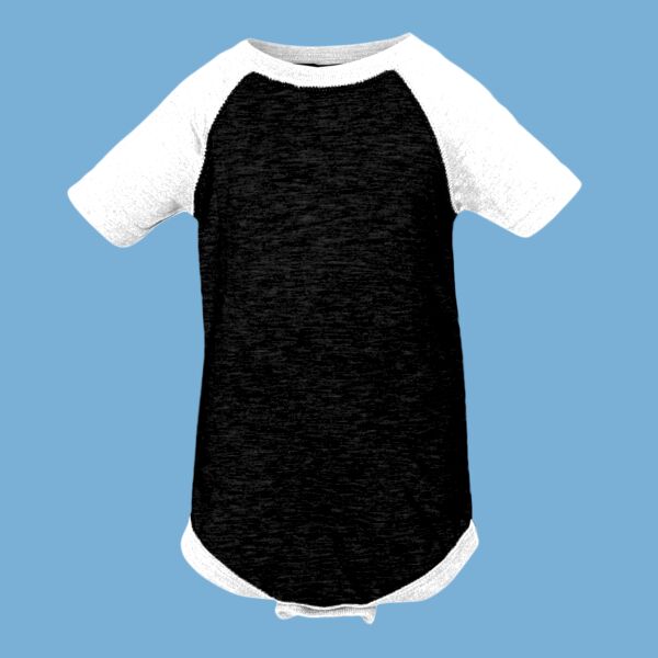 Infant Baseball Fine Jersey Bodysuit Thumbnail