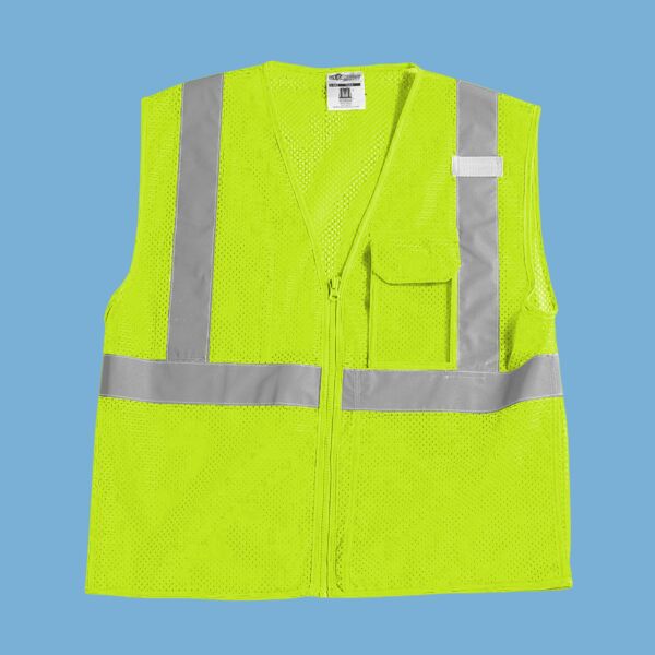 Clear ID Vest with Zipper Closure Thumbnail