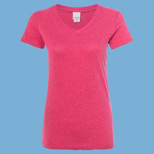 Women’s Glitter V-Neck T-Shirt Thumbnail