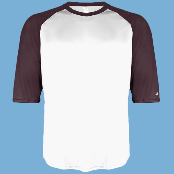 B-Core Three-Quarter Sleeve Baseball T-Shirt Thumbnail