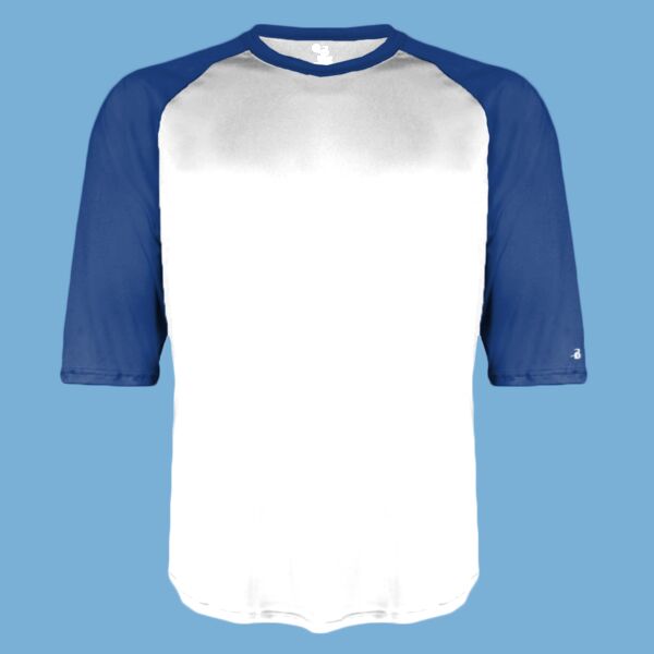 Youth B-Core 3/4 Sleeve Baseball T-Shirt Thumbnail