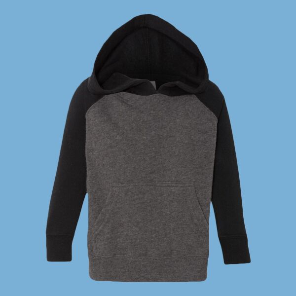 Toddler Special Blend Hooded Raglan Sweatshirt Thumbnail