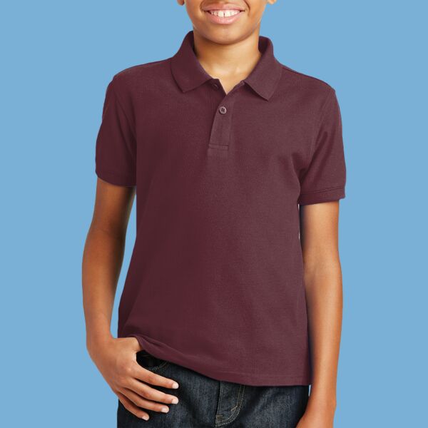 Youth Core Classic Pique Polo Thumbnail