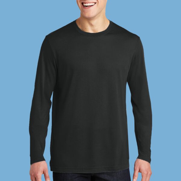 Long Sleeve PosiCharge ® Competitor Cotton Touch Tee Thumbnail