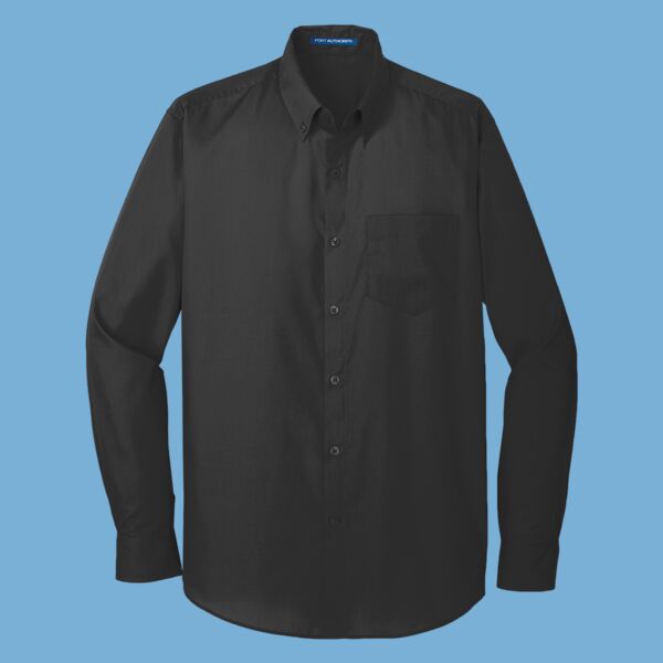 Long Sleeve Carefree Poplin Shirt Thumbnail