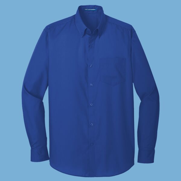 Tall Long Sleeve Carefree Poplin Shirt Thumbnail