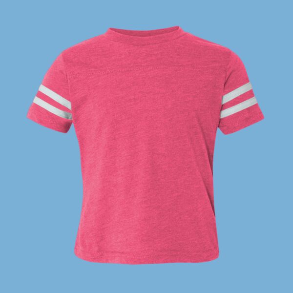 Toddler Football Fine Jersey Tee Thumbnail
