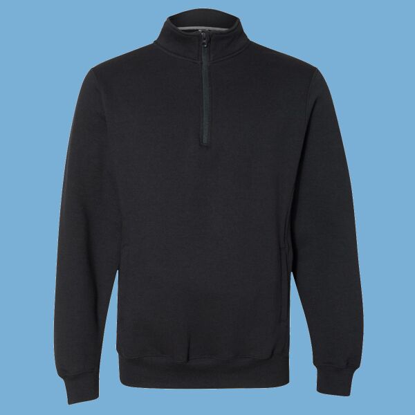 Dri Power® Quarter-Zip Cadet Collar Sweatshirt Thumbnail