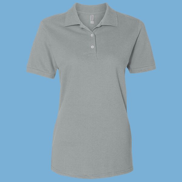 Women's 100% Ring-Spun Cotton Piqué Polo Thumbnail