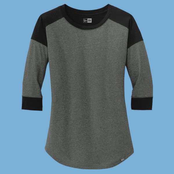 Women's Heritage Blend 3/4 Sleeve Baseball Raglan Tee Thumbnail