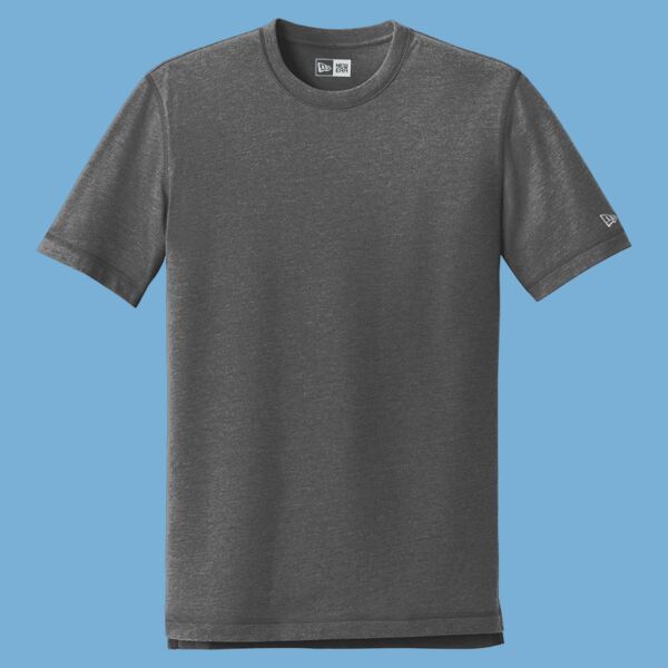 Sueded Cotton Blend Crew Tee Thumbnail