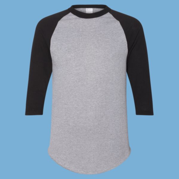 Three-Quarter Raglan Sleeve Baseball Jersey Thumbnail