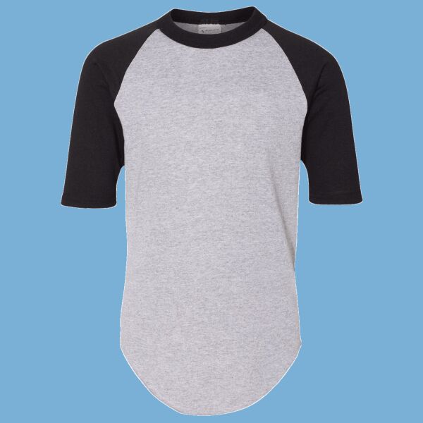 Youth Three-Quarter Sleeve Baseball Jersey Thumbnail
