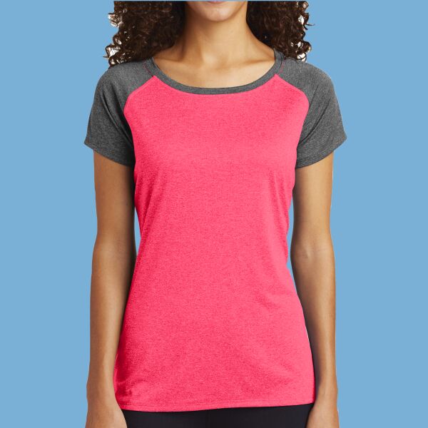 Women's Heather On Heather Contender Scoop Neck Tee Thumbnail