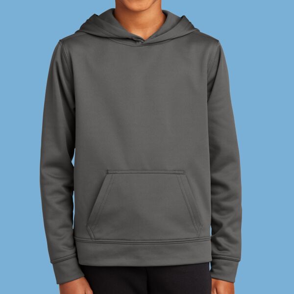 Youth Performance Fleece Pullover Hooded Sweatshirt Thumbnail