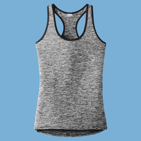 Women's PosiCharge ® Electric Heather Racerback Tank Thumbnail