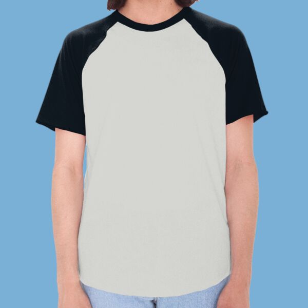 Poly/Cotton Raglan Tee Thumbnail