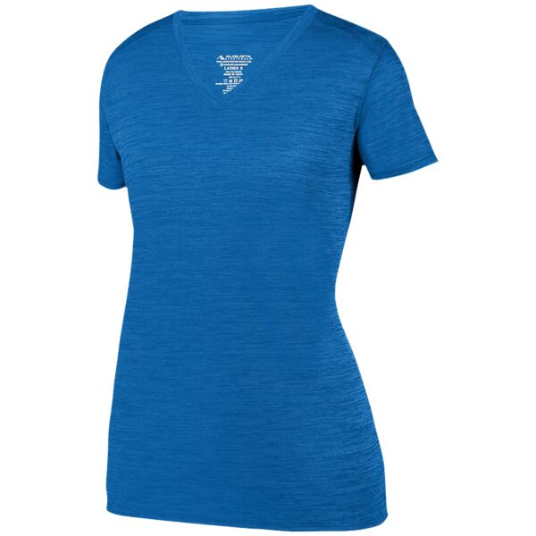 Women's Shadow Tonal Heather Training V-Neck T-Shirt Thumbnail