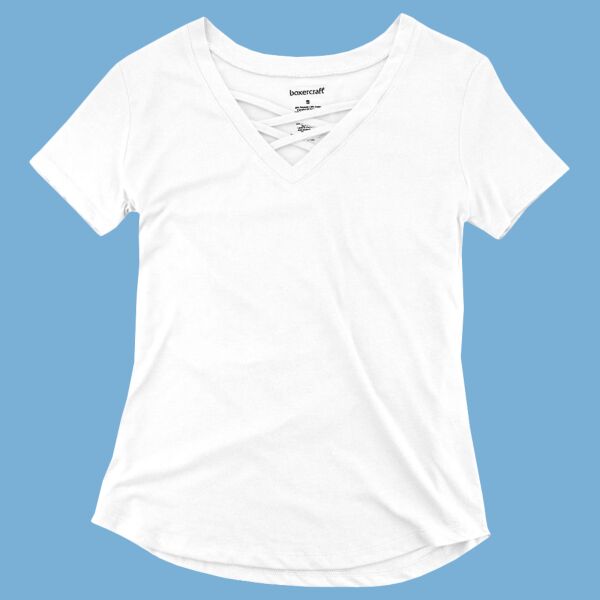 Women’s Cage Front T-Shirt Thumbnail