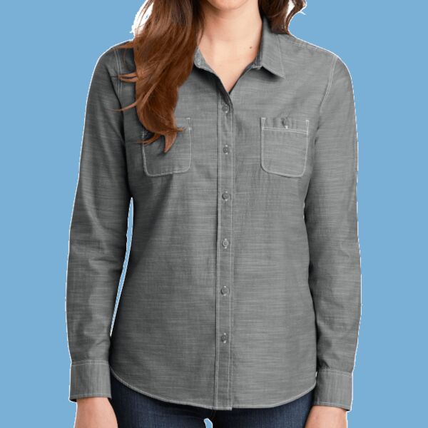 Women's Slub Chambray Shirt Thumbnail