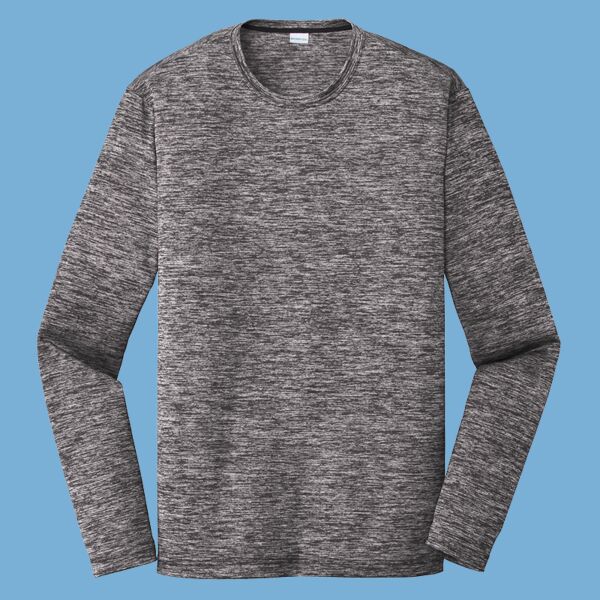 PosiCharge ® Long Sleeve Electric Heather Tee Thumbnail