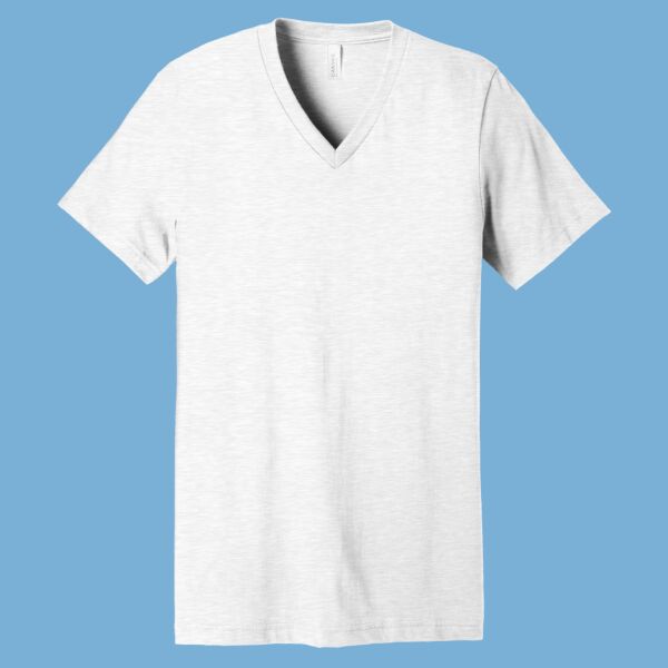 Unisex Jersey Short Sleeve V Neck Tee Thumbnail