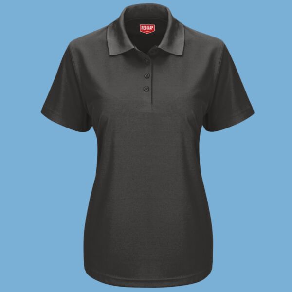 Women's Short Sleeve Performance Knit Pocketless Core Polo Thumbnail