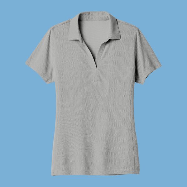 Women's Poly Oxford Pique Polo Thumbnail
