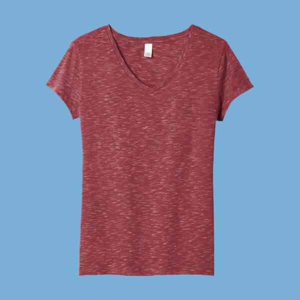 Women's Medal V Neck Tee Thumbnail