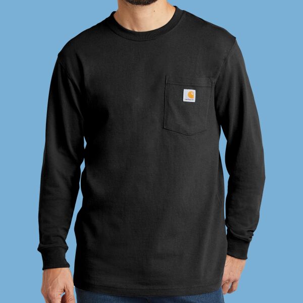 Workwear Pocket Long Sleeve T Shirt Thumbnail