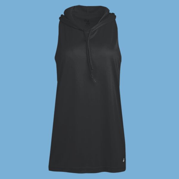 Women's B-Core Racerback Hooded Tank Top Thumbnail