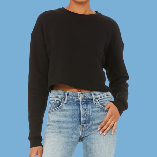 Women's Crop Crew Fleece Thumbnail
