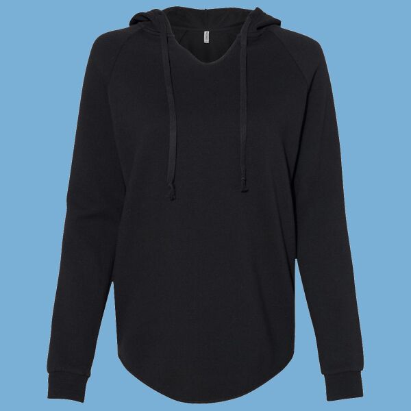 Women’s Lightweight California Wave Wash Hooded Sweatshirt Thumbnail