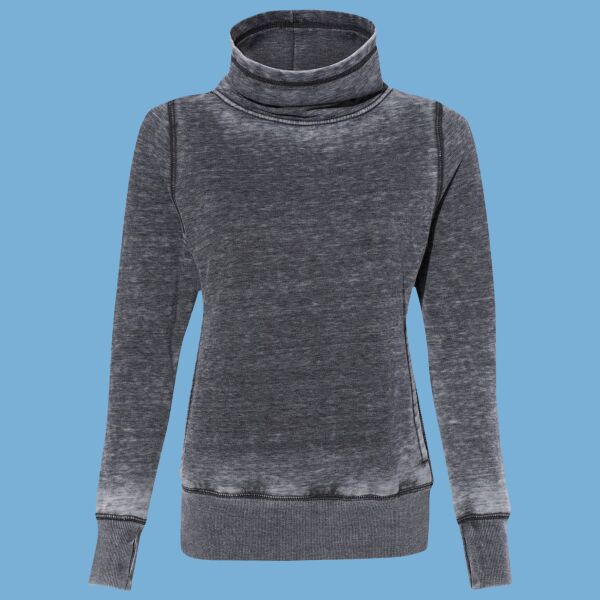 Women’s Zen Fleece Cowl Neck Sweatshirt Thumbnail