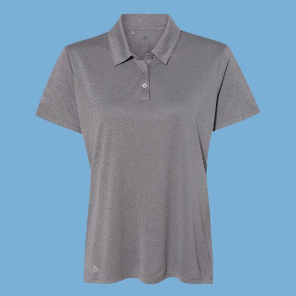 Women's Heathered Polo Thumbnail