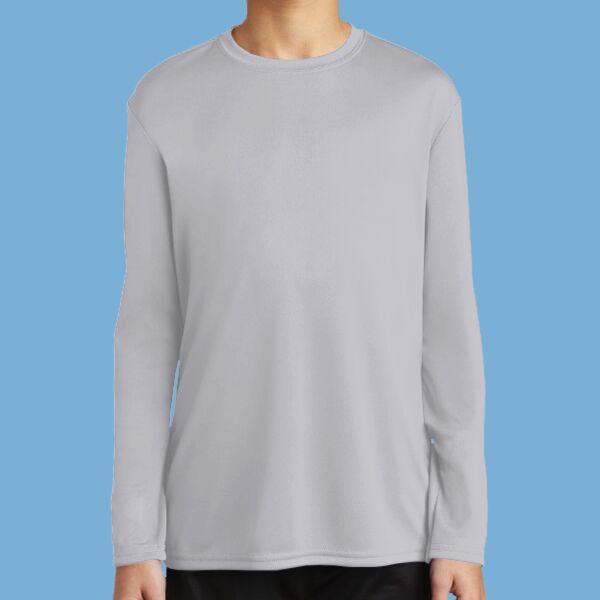 Youth Long Sleeve Performance Tee Thumbnail