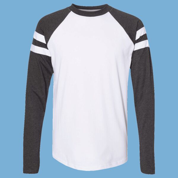 Fine Jersey Mash Up Long Sleeve Tee Thumbnail
