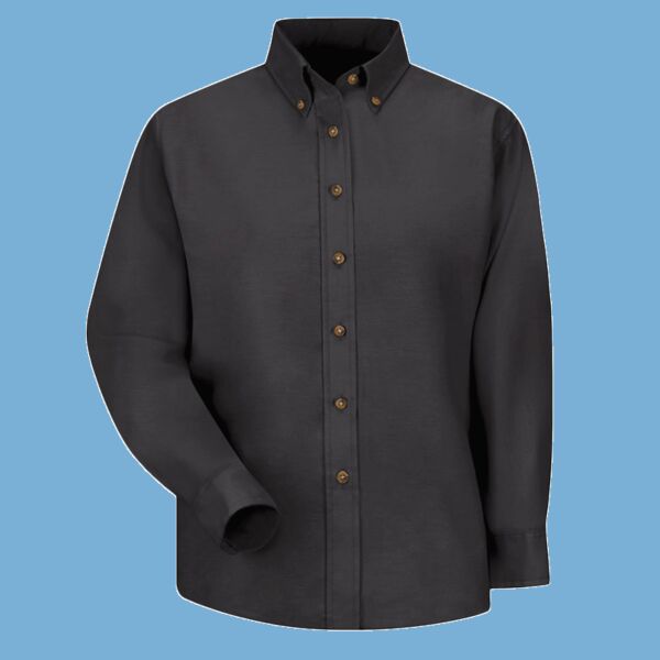 Women's Poplin Dress Shirt Thumbnail
