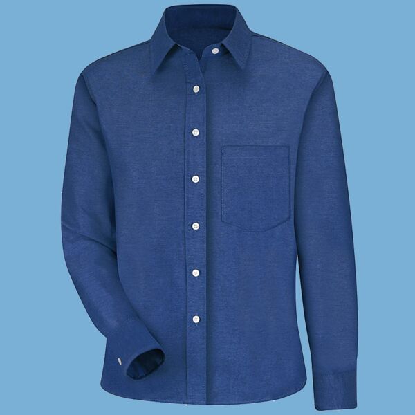 Women's Oxford Dress Shirt - Extended Sizes Thumbnail